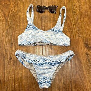 Nirvanic crystal wave bikini set